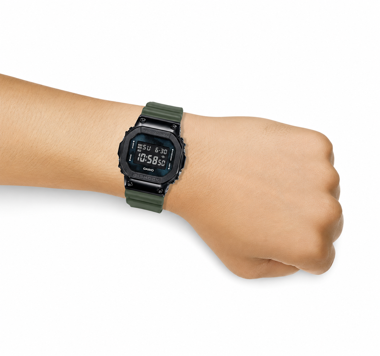 Casio Digital Black Dial Men's Watch - GM-5600B-3DR (G994)
