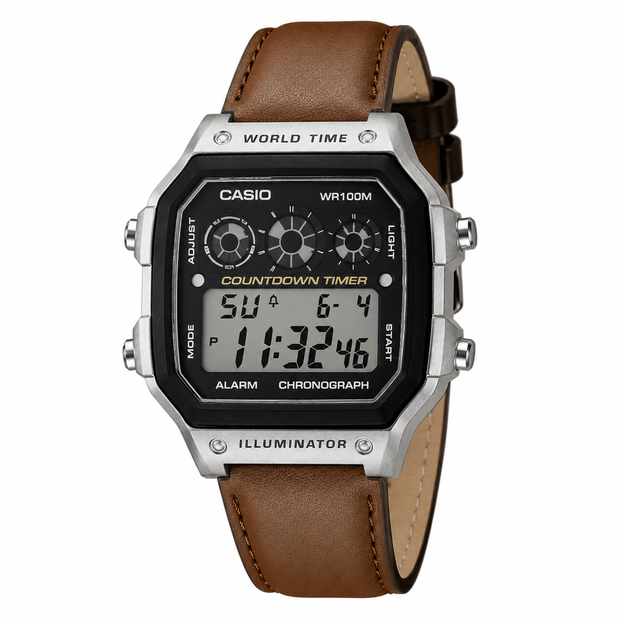 Casio Illuminator AE-1200 Leather
