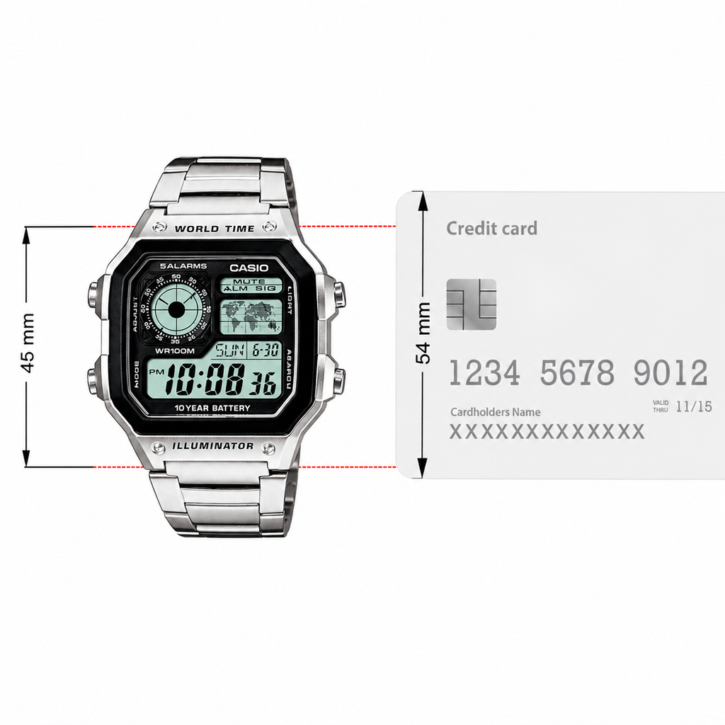 Casio AE1200 WHD-1AV Digital Watch