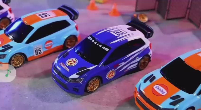 1:24 RC Drift Car – 4WD Rechargeable Racing Car with Smoke Effect